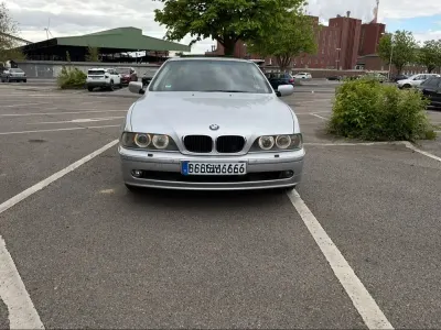 Używany BMW 520 170 KM (125 kW) 2003 Srebrny Sedan/Limuzyna