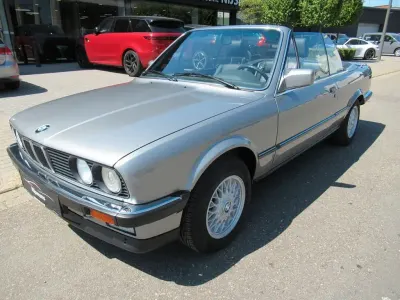 Gebraucht BMW 320 Sport Line 126 PS (92 kW) 1988 Silber Cabrio