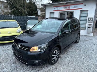 gebraucht VW Touran 1.6 TDI Comfortline BlueMotion 7 Sitzer 1.Hand