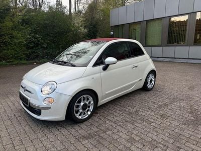 Gebraucht Fiat 500 Lounge 86 PS (63 kW) 2010 Weiß Cabrio