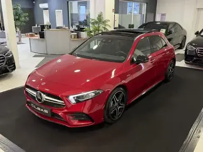 Brugt Mercedes A35 AMG AMG 306 HK (225 kW) 2022 Rød Sedan