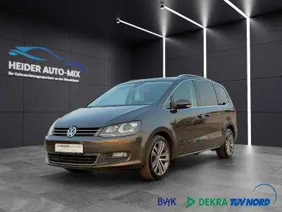 Gebraucht VW Sharan Life 140 PS (102 kW) 2014 Schwarz Van / Kleinbus
