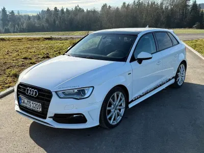 Gebraucht Audi A3 S-Line 179 PS (131 kW) 2015 Weiß Limousine