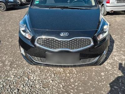 Gebraucht Kia Carens 135 PS (99 kW) 2016 Schwarz Van / Kleinbus
