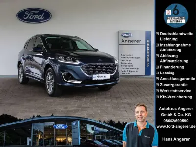Gebraucht Ford Kuga Vignale 152 PS (111 kW) 2022 Chromablau metallic SUV