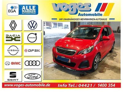 Usata Peugeot 108 Active 69 CV (50 kW) 2017 Rosso Utilitaria