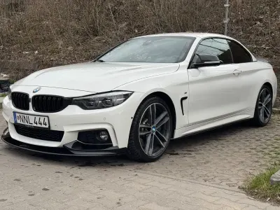 Używany BMW 430 Cabriolet M Sport 252 KM (185 kW) 2018 Biały Kabriolet
