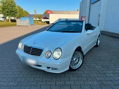 Gebraucht Mercedes CLK200 Avantgarde 163 PS (119 kW) 2003 Weiß Cabrio