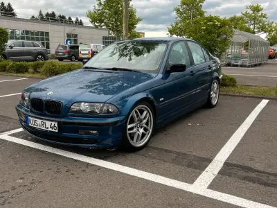 Gebraucht BMW 316 Sport Line 105 PS (77 kW) 2001 Blau Limousine