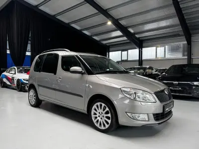 Gebraucht Skoda Roomster Plus Edition 105 PS (77 kW) 2013 Beige Van / Kleinbus