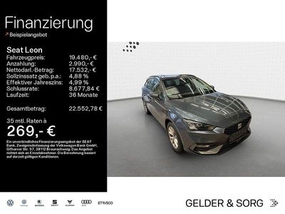 Gebraucht Seat Leon Style 131 PS (96 kW) 2020 Magnetic grau Kombi