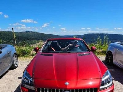 Gebraucht Mercedes SLK250 204 PS (150 kW) 2014 Rot Cabrio