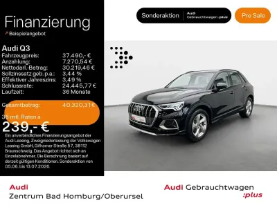 Gebraucht Audi Q3 Advanced Plus 150 PS (110 kW) 2025 Mythosschwarz metallic SUV