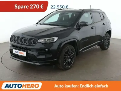Gebraucht Jeep Compass 80th Anniversary 241 PS (177 kW) 2022 Schwarz SUV
