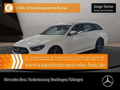 gebraucht Mercedes E200 T 4M AMG+360+AHK+LED+STHZG+FAHRASS+9G