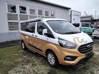 Gebraucht Ford Transit Custom Nugget 150 PS (110 kW) 2022 Weiß Van / Kleinbus