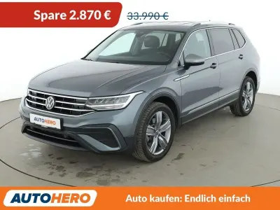 Brugt VW Tiguan Allspace Life 200 HK (147 kW) 2022 Grå SUV
