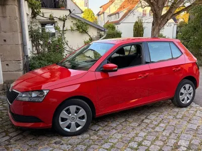 Gebraucht Skoda Fabia Cool Plus 95 PS (69 kW) 2019 Rot Kleinwagen