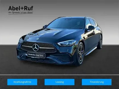 Gebraucht Mercedes C180 AMG 170 PS (125 kW) 2025 Unilack schwarz Kombi