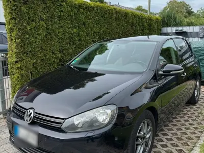 Gebraucht VW Golf VI Comfortline 110 PS (80 kW) 2009 Schwarz Kleinwagen