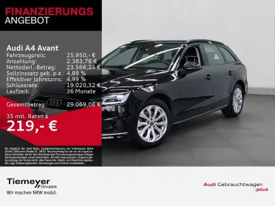Używany Audi A4 Advanced 163 KM (119 kW) 2023 Czarny Kombi
