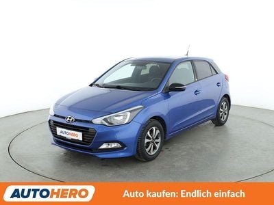 Gebraucht Hyundai i20 Passion 84 PS (61 kW) 2018 Blau Limousine