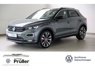 gebraucht VW T-Roc 2.0 TSI R-Line 4Mo DSG AHK+Kamera+Pano