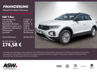 Gebraucht VW T-Roc Life 116 PS (85 kW) 2025 Pure white SUV