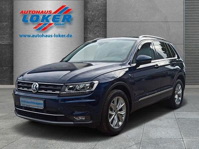 Blau Gebraucht 2017 VW Tiguan Highline SUV | 21.780 € (Guter Preis)