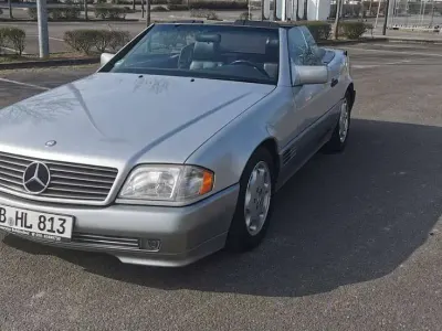 Gebraucht Mercedes SL500 326 PS (239 kW) 1991 Silber Cabrio