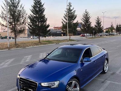 Gebraucht Audi A5 Sportback S-Line 177 PS (130 kW) 2014 Blau Kleinwagen