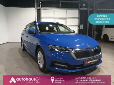 Gebraucht Skoda Octavia Ambition 110 PS (80 kW) 2022 Blau Kombi