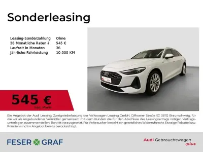 Gebraucht Audi A5 Sport 299 PS (219 kW) 2025 Gletscherweiß metallic Kombi