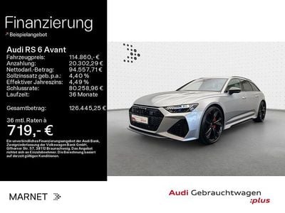 Gebraucht Audi RS6 Sport 600 PS (441 kW) 2025 Florettsilber metallic Kombi