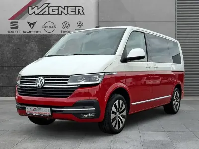 Brugt VW T6.1 Generation Six 199 HK (146 kW) 2020 Rød Van