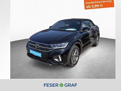 Second-hand VW T-Roc Cabriolet R-line 150 CP (110 kW) 2025 Negru Cabrio