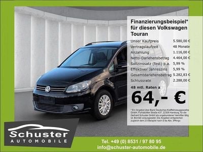 Schwarz Gebraucht 2012 VW Touran S Van / Kleinbus | 5.580 € (Guter Preis)