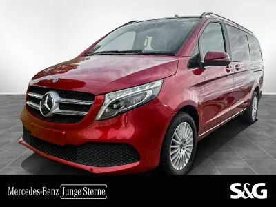 Gebraucht Mercedes V250 Edition 190 PS (139 kW) 2021 Hyazinthrot metallic Van / Kleinbus