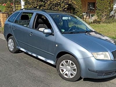 Gebraucht Skoda Fabia 75 PS (55 kW) 2004 Blau Kombi