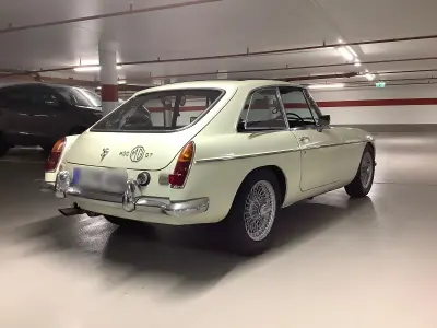 Gebraucht MG B GT 145 PS (106 kW) 1969 Weiß Coupé