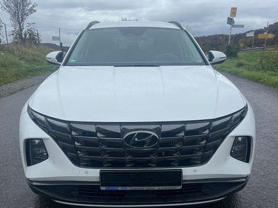 Gebraucht Hyundai Tucson Select 150 PS (110 kW) 2021 Weiß SUV