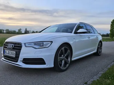 Brugt Audi A6 S-Line 177 HK (130 kW) 2013 Hvid Stationcar