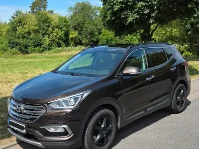 Gebraucht Hyundai Santa Fe Premium 200 PS (147 kW) 2017 Braun SUV