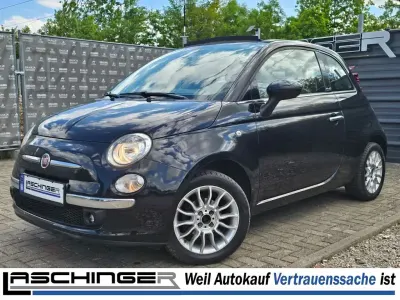 Używany Fiat 500C Lounge 69 KM (50 kW) 2013 Czarny Kabriolet