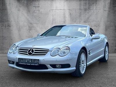 Usata Mercedes SL55 AMG AMG 500 CV (367 kW) 2003 Argento Cabrio