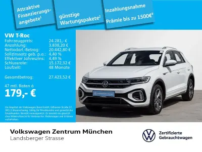 Gebraucht VW T-Roc R-line 110 PS (80 kW) 2024 Weiß SUV