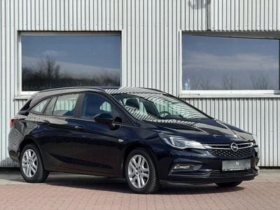 Gebraucht Opel Astra Edition 110 PS (80 kW) 2017 Tiefsee blau Kombi