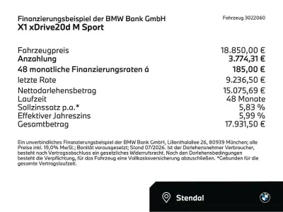 Gebraucht BMW X1 M Sport 190 PS (139 kW) 2017 Alpinweiss iii (weiß) SUV