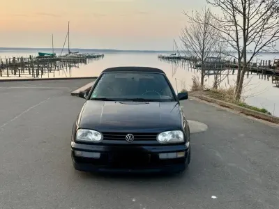 Gebraucht VW Golf Cabriolet 90 PS (66 kW) 1996 Schwarz Cabrio