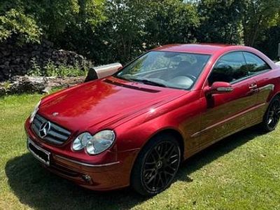Brugt Mercedes CLK500 306 HK (225 kW) 2005 Rød Coupe